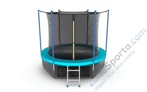 Батут Evo Jump Internal 10ft (Wave) с нижней сетью