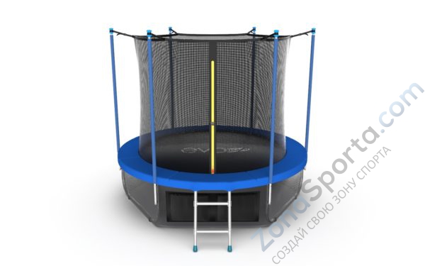 Батут Evo Jump Internal 10ft (Sky) с нижней сетью