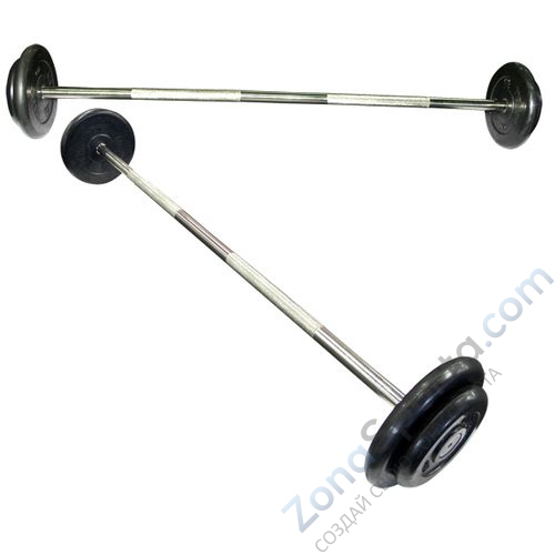 Штанга MB Barbell MB-BarMW-B35 женская неразборная