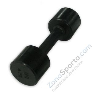 Гантель MB Barbell MB-Fit-4 обрезиненная