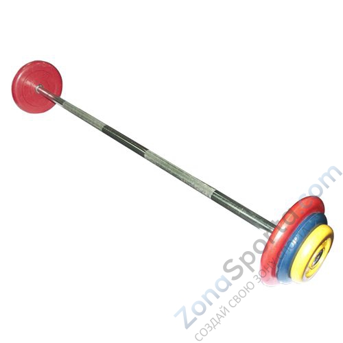 Штанга MB Barbell MB-BarMW-C22,5 женская неразборная