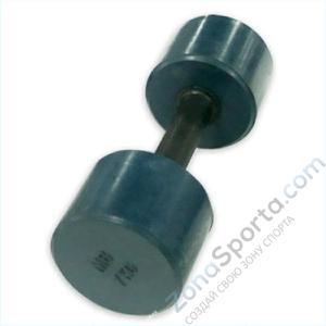 Гантель MB Barbell MB-Fit-7 обрезиненная