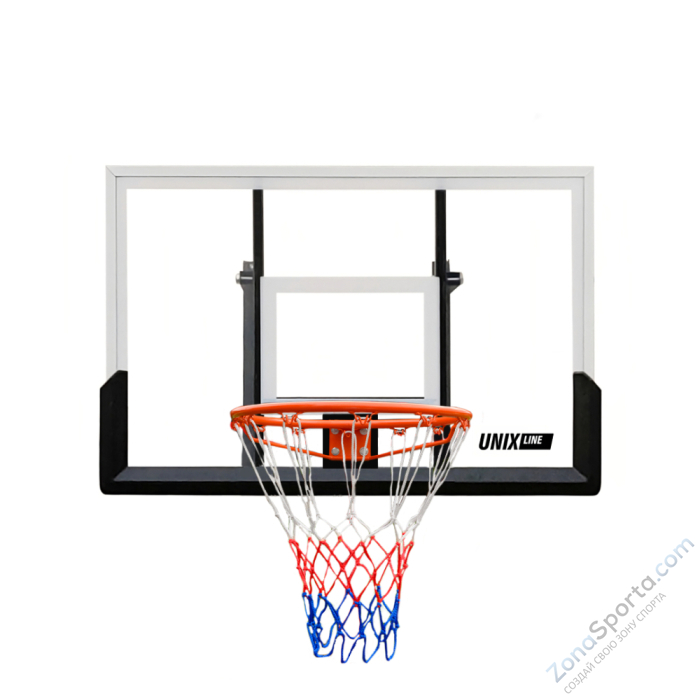 Баскетбольный щит Unix Line B-Backboard 48x32 R45