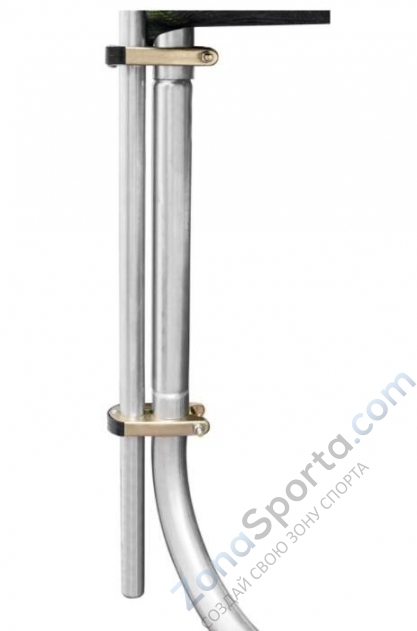 Батут Alpin 2,52 м с защитной сеткой и лестницей