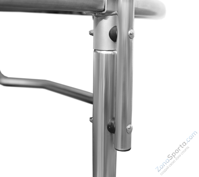 Батут Arland 12FT с внутренней страховочной сеткой и лестницей (Light green)