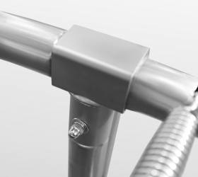 Батут премиум Arland 8FT с внутренней страховочной сеткой и лестницей