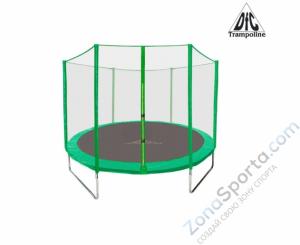 Батут DFC Trampoline Fitness с сеткой 12ft-TR-LG