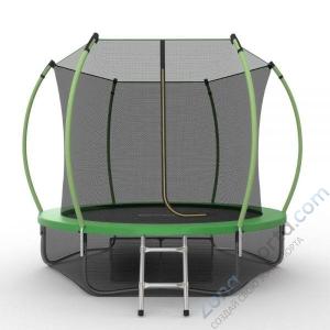 Батут Evo Jump Internal 10ft (Green) с нижней сетью