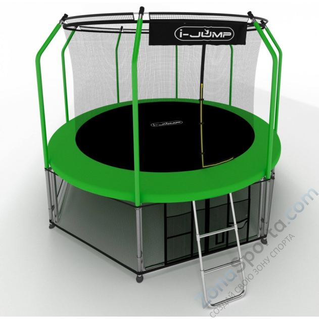 Батут i-Jump Elegant 10ft green