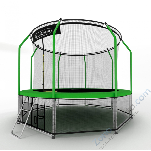 Батут i-Jump Elegant 10ft green