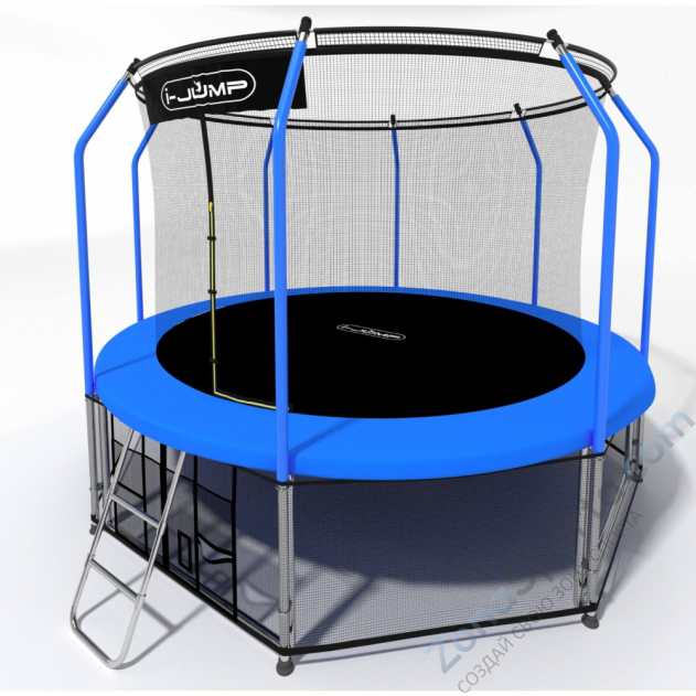 Батут i-Jump Elegant 8ft blue Батут i-Jump Elegant 8ft blue