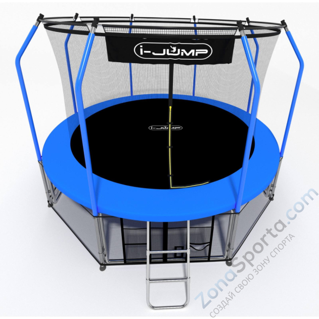 Батут i-Jump Elegant 8ft blue Батут i-Jump Elegant 8ft blue