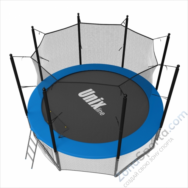 Батут Unix line 8 ft inside (Blue)
