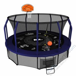 Батут Unix line Supreme Game 16 ft + Basketball