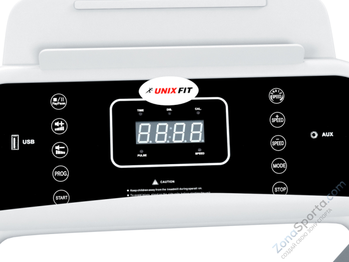 Беговая дорожка Unix Fit ST-560E White