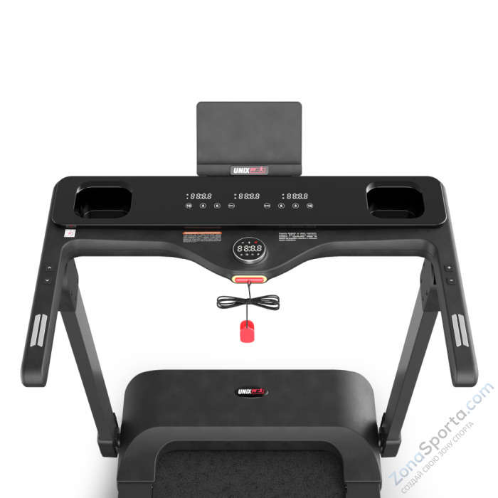 Беговая дорожка Unix Fit Hi-tech F3 Plus Space Grey