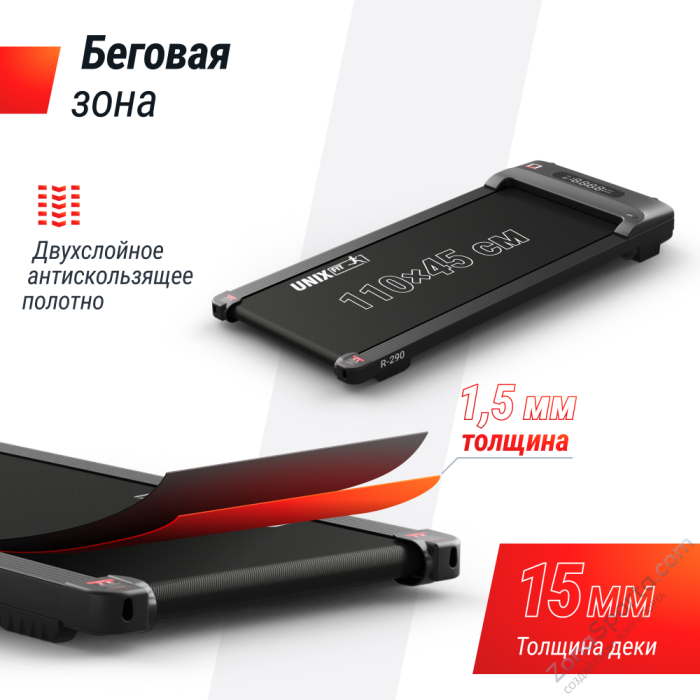 Беговая дорожка Unix Fit R-290