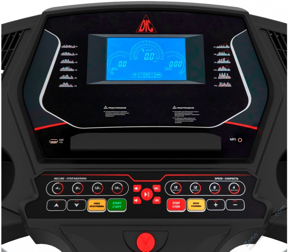 Беговая дорожка DFC Sintra T760R