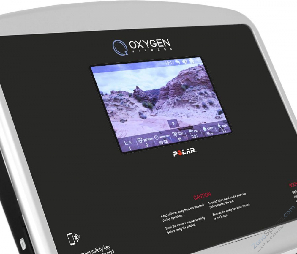 Беговая дорожка Oxygen Fitness New Classic Aurum AC TFT