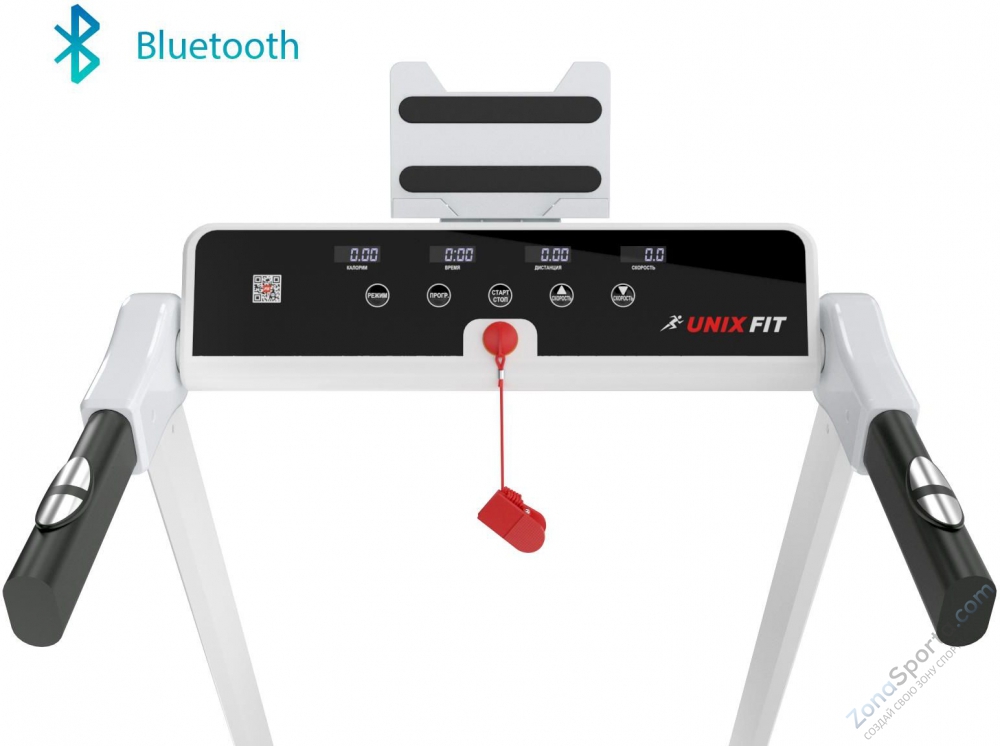 Беговая дорожка Unix Fit Hi-tech F1 Arctic Ice