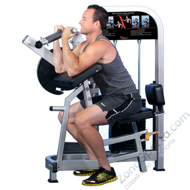 Бицепс/трицепс сидя Realleader PF-1002