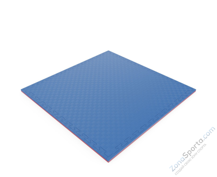 Будо-мат EVA DFC 100 x 100 см, 20 мм, цвет сине-розовый