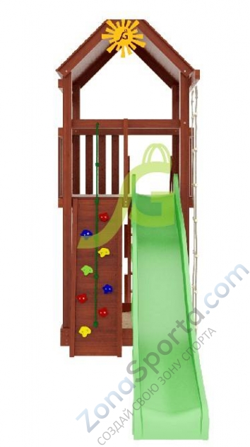 Деревянная детская площадка для дачи Igragrad Панда Фани Tower