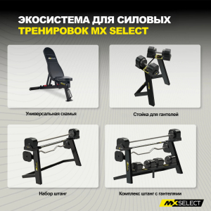 Держатель для гантелей на стойку MX Select MXDSK