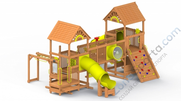 Детская игровая площадка Rainbow Play Systems Рейнбоу 111А (Play Village 111A)