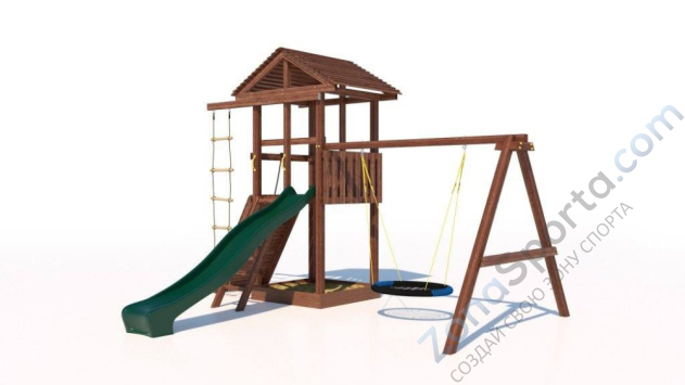Детская площадка CustWood Family F3 Детская площадка CustWood Family F3
