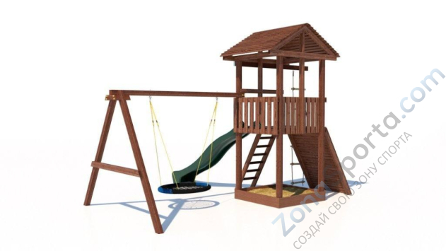 Детская площадка CustWood Family F3 Детская площадка CustWood Family F3