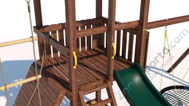 Детская площадка CustWood Family F3 Детская площадка CustWood Family F3