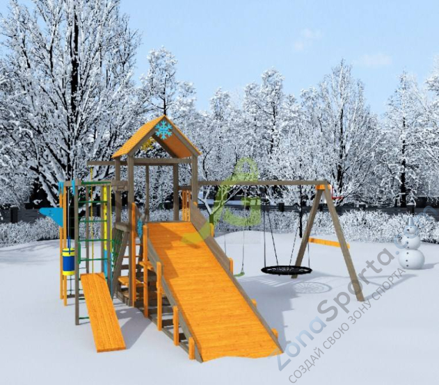 Детская площадка IgraGrad Спорт 1 с зимним модулем