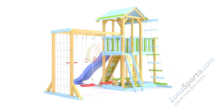 Детская игровая площадка Савушка-15 (Color-8)