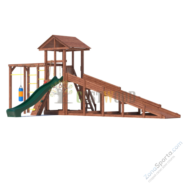 Детская площадка CustWood All-Season 4 (круглый год)