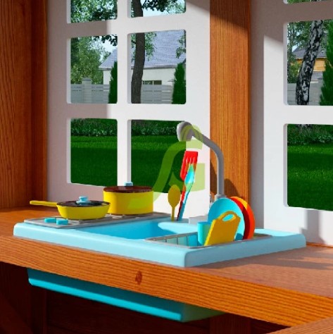 Детская площадка IgraGrad Клубный домик 3 Luxe мод.2