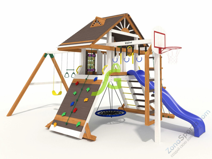 Детская площадка IgraGrad Крепость Фани (Дерево) мод.2