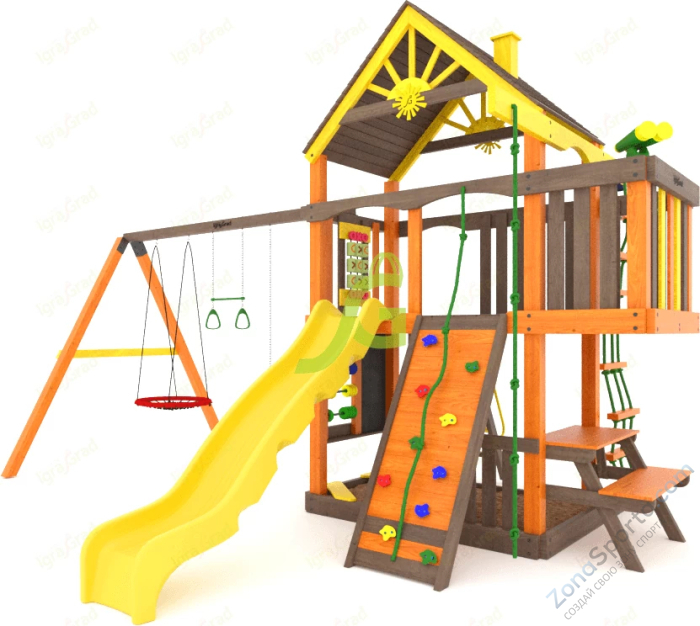 Детская площадка IgraGrad Шато (Дерево) (мод.2)