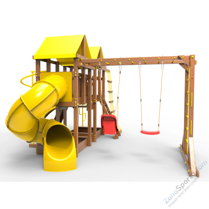 Детская площадка Пикник Оптимус Пацифик Light с винтовой трубой