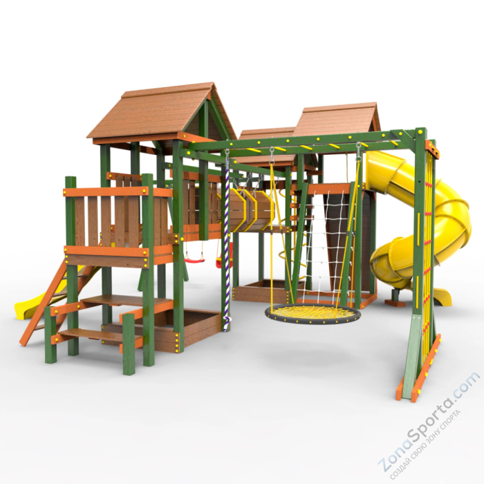 Детская площадка Пикник Вега Д Стэйдж Бонд с трубой