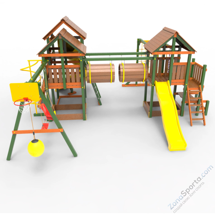 Детская площадка Пикник Вега Д Стэйдж Бонд с трубой