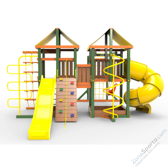 Детская площадка Пикник Вега Пацифик Light с винтовой трубой