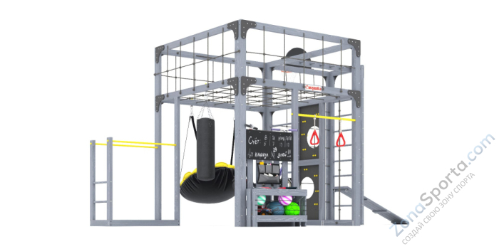 Детская площадка Савушка Куб-2 (Серый)