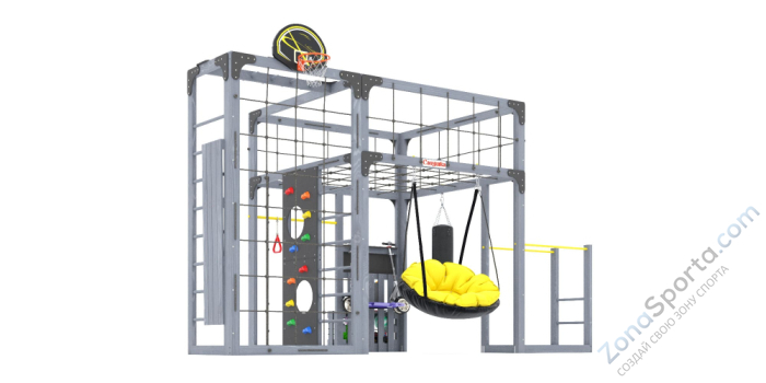 Детская площадка Савушка Куб-2 (Серый)