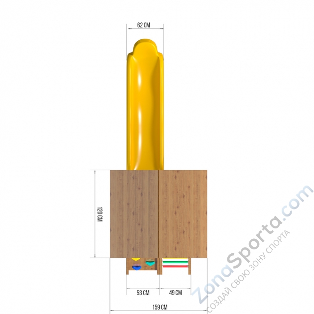 Детский игровой комплекс Jungle Cottage JC1