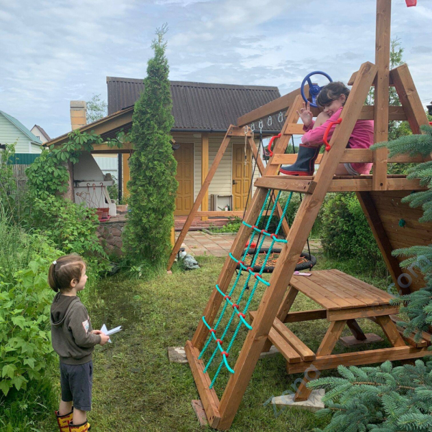 Детский городок Выше Всех Мини с горкой