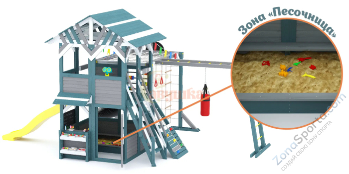 Детский игровой комплекс Савушка PlayHouse-2