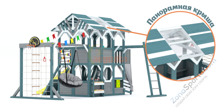 Детский игровой комплекс Савушка PlayHouse-3