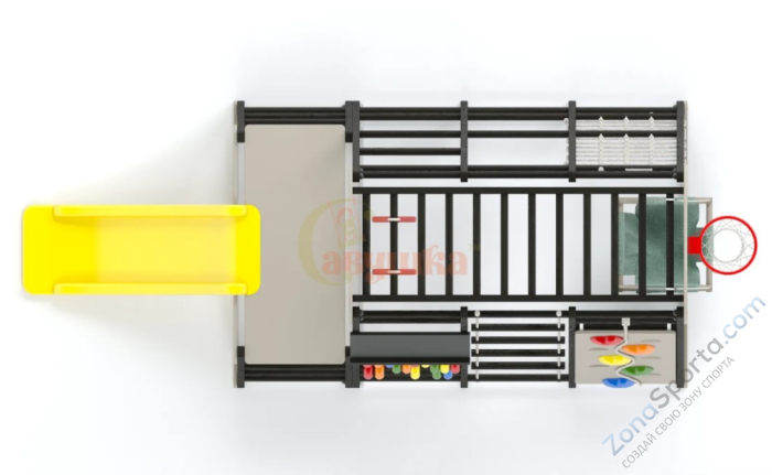 Детский комплекс Савушка Непоседа 6 nero