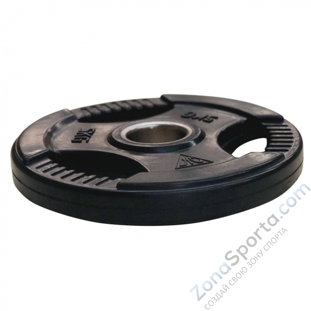 Диск обрезиненный DFC, чёрный, 51 мм, 5кг